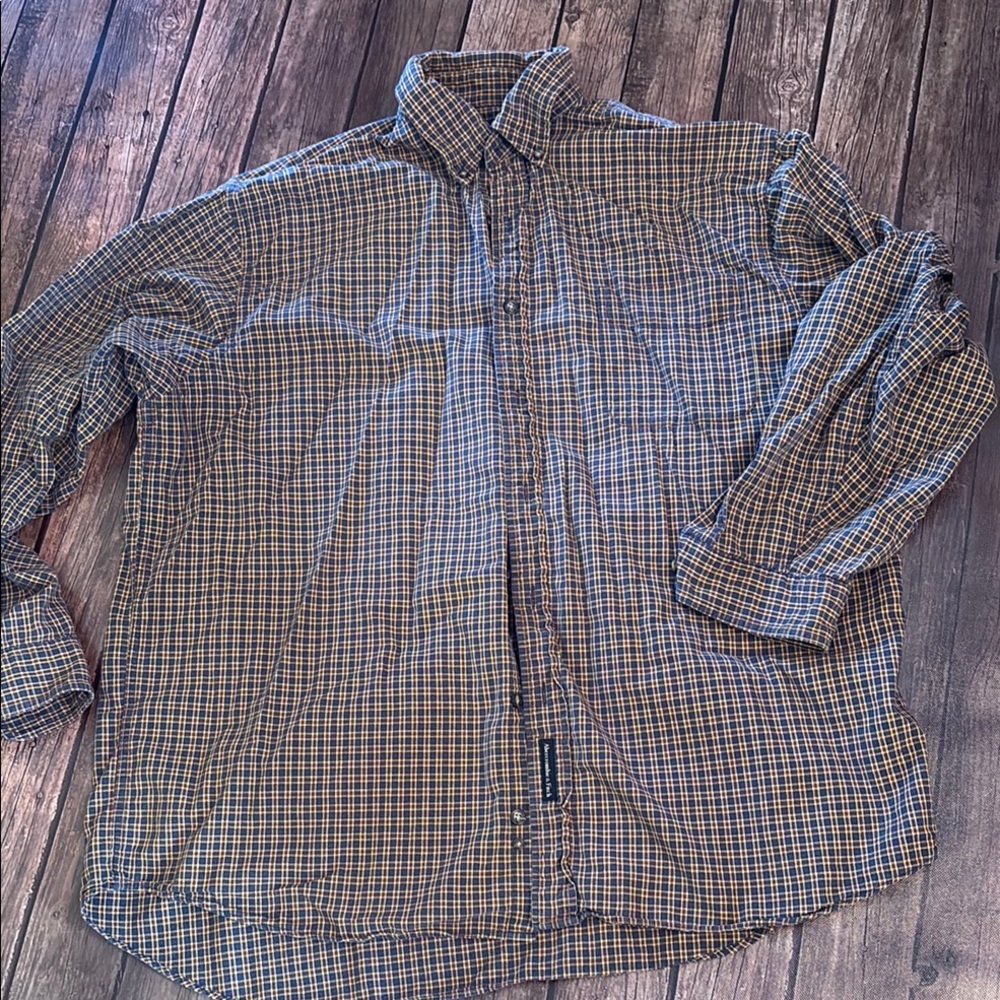 Abercrombie & Fitch Men's Plaid Shirt Sz L